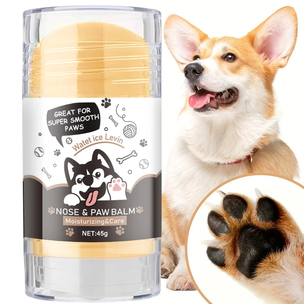 Dog Paw Balm - Lick Safe Snout Soother - Moisturizing, Soothing and Nourishing Stimulation - Prevent Cracks and Wounds - Dog Foot Cream Waxed, Oil, Butter, Extract