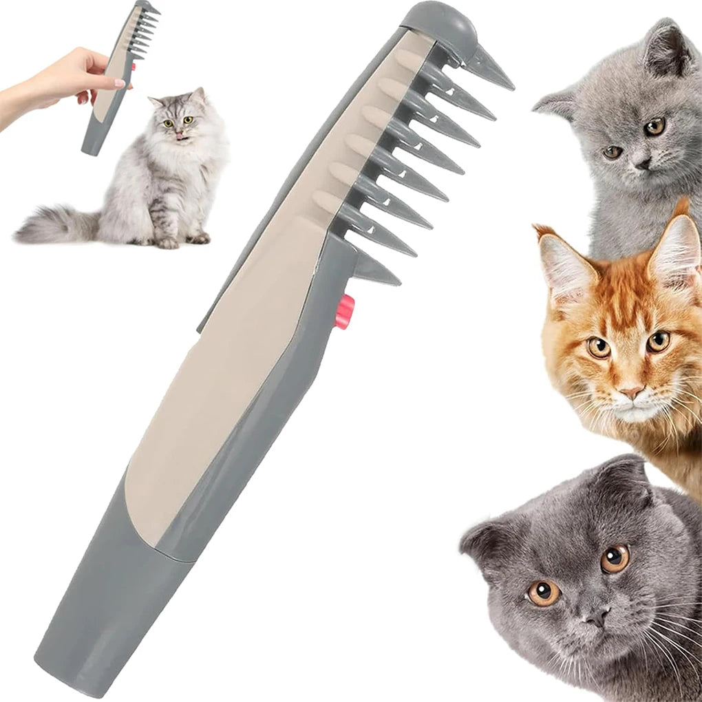 Electric Pet Dog Cat Grooming Comb Remove Mats Tangles Cat Dog Hair Trimmer Knot Out Remove Mats Tangles Tool Supplies Grooming