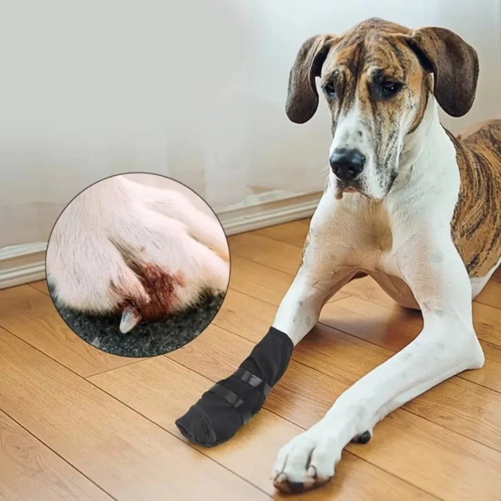 Dog Wound Recovery Boot Paws Protector Waterproof Dog Shoe for Post Surgical Recovery Healing Protections