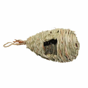 Natural Grass bird bed Woven Hanging Bird Cages Birdhouse Nest Bird Breeding Nest decorative cages