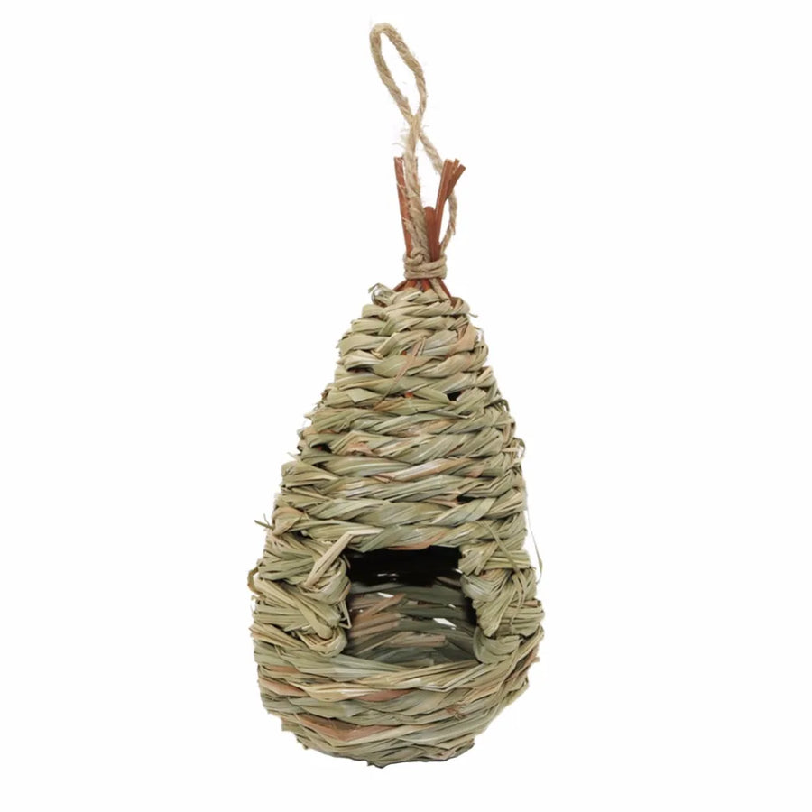 Natural Grass bird bed Woven Hanging Bird Cages Birdhouse Nest Bird Breeding Nest decorative cages