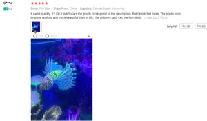 Artificial Luminous Lionfish Fish Silicone Fake Fish Floating Glow In Dark Aquarium Tank Landscape Ornament Home Decoration