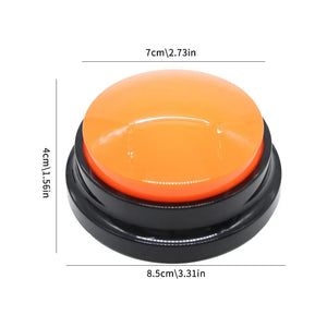 Dog Communication Buttons Voice Recording Button for Pet Training Buzzer Record Playback Funny Gift for Talking Pet