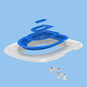 Cat Toilet Training Trainer Litter Box Toilet Teaching Cat to Use Toilet Bowl Cat Bathroom Training Seat for Cats
