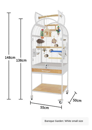 Hot Selling Indoor Stylish Breathable Removable Bird Cage Breeding Durable Wooden Bird House Suitable For All Kinds Of Birds