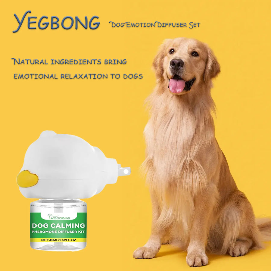 Dog Emotion Diffuser Set for Anxiety Relief Home Environment Stress Care Kit to Effectively Reduce Dogs' Pressure