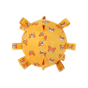 Dog Toy Sound Pet Durable Chew Teeth Grinding Boredom Relief Artifact Puppy Small Dog Self-Entertainment Bell Ball
