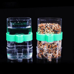 Automatic Bird Water Dispenser Bird Drinking Feeder Transparent Bird Cage Water Fountain for Budgie Cockatiel Lovebird Canary