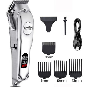 Electric Dogs Grooming Clipper Professional Hair Cutter for Pets Hair Trimmer Cordless Low Noise Shaver Cutter Machine Scissors