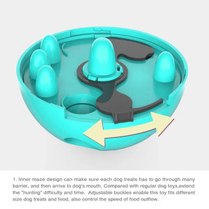 Dog Toy For Small Large Dogs Cats Puppy Slow Feeder Pet Improve IQ Indoor Training Puppy Toys Chihuahua Beagle Pug Pet Supplies