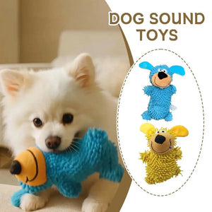 Dog Toys Chewers Cartoon Dog Plush Toys Pet Chew Games Pet Supplies Soft Doll For Small Medium Large Breed Indoor Outdoor