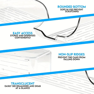 1 Piece Kitchen Storage Cans, Soda Cans, Storage Cans, Refrigerator Freezer Organizers, Can Dispensers, Kitchen Accessories