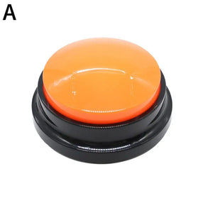 Dog Communication Buttons Voice Recording Button for Pet Training Buzzer Record Playback Funny Gift for Talking Pet