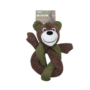 Dog Voice Toys for Self Pleasure Relieve Boredom Grind Teeth Bite Resistant and Plush Medium To Large Dogs