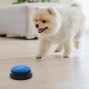 Dog Communication Buttons Voice Recording Button for Pet Training Buzzer Record Playback Funny Gift for Talking Pet