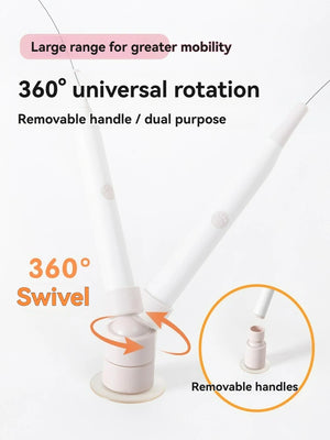 Cat electric toy self-hilarity relieves boredom, automatic cat teasing, adsorpable, can hold a strong suction cup, long rod, cat