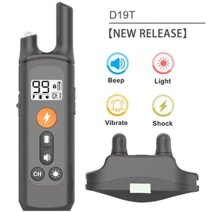 New Remote Control Dog Trainer, Bark Stopper, Electronic Collar, Rechargeable and Waterproof.