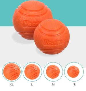 Bouncy Rubber Ball for Pet Dog, Solid Ball, Resistance to Chew Toys, Outdoor Throwing for Dogs