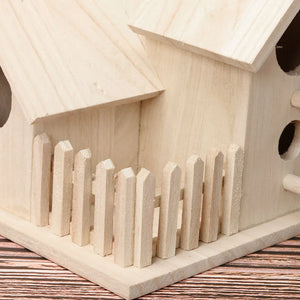 Wooden Bird Houses Bluebirds Home Small Bird House For Outside Garden Unfinished Bird Houses To Paint For Bird Watching