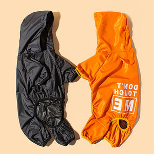 Dog Clothes Four Legged Raincoats Four Seasons Outings Waterproof and Dustproof Clothes Big Dog Clothes Star Pets