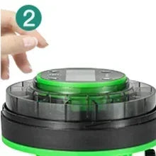 Aquarium Automatic Food Dispenser Automatic Fish Feeder USB Rechargeable Auto Fish Food Dispenser with Timer LCD Display