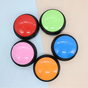 Dog Communication Buttons Voice Recording Button for Pet Training Buzzer Record Playback Funny Gift for Talking Pet