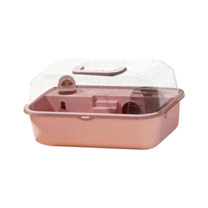 Hamster Cage Breathable Hamster Home Habitat for Small Animals Mice Hedgehog