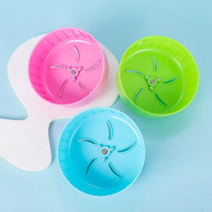Hamster Wheel Small Exercise Wheel Silent Rotatory Hamster Exercise Wheel for Pet Supplies Smooth Guinea Pig Running for Small