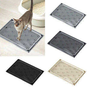 Cat Litter Mat Kitty Litter Mat Lightweight Sturdy Kitty Litter Trapping Mat Waterproof Non Slip Litter Boxes Trapping Mat Boxes