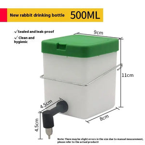 Rabbit Waterer New Rabbit Waterer Drinking Bottle Automatic Drinking Equipment Rabbit Water Bowl