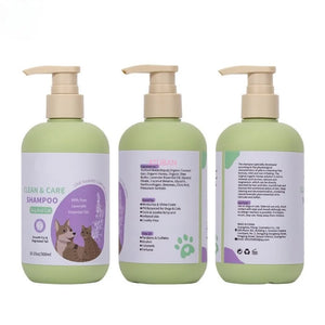 Dog 2-in-1 Shampoo Hypoallergenic Conditioner Moisturise The Hair Lavender Scent Smelly Dog Probiotic Shampoo Pet Clean Supplies