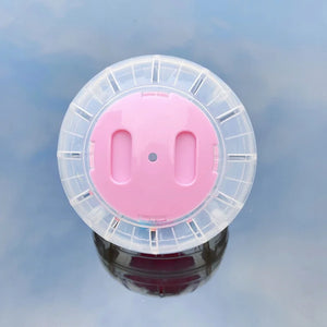 Funny Hamster Toys Spherical Translucent Treadmill for Rats Hamsters Pet Running Toy Durable Plastic Ball Diameter 10-14.5 CM