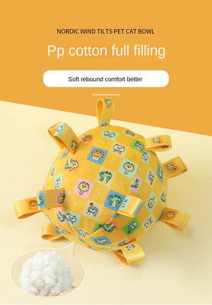 Dog Toy Sound Pet Durable Chew Teeth Grinding Boredom Relief Artifact Puppy Small Dog Self-Entertainment Bell Ball