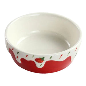 Hamster Food Bowl Easy to Clean Stable Anti Spill Portable Rabbit Food Dish for Hamster Ferret Squirrels Chinchilla Dwarf