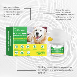 Dog Emotion Diffuser Set for Anxiety Relief Home Environment Stress Care Kit to Effectively Reduce Dogs' Pressure