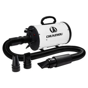 Professional Power Hair Dryer for Dogs, Negative Ion Animal Hair Dryer, Silent, High Velocity, Pet Dog, 2200W