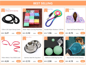 Pet Dog Feeding Food Bowls Puppy Lovely Print White Dog Feeder Dish Bowel Cat Bowl Deep Bowl with Large Capacity