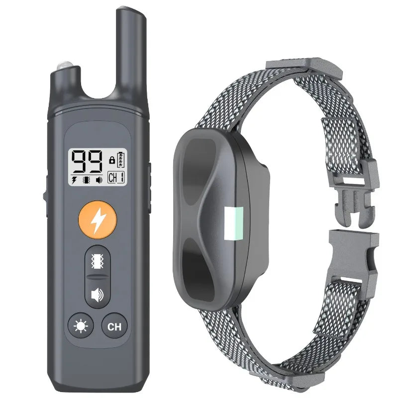 New Remote Control Dog Trainer, Bark Stopper, Electronic Collar, Rechargeable and Waterproof.