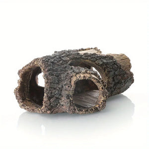 1PC Fish Tank Decoration Landscaping Aquarium Scenery Resin Crafts Decoration Wooden Barrel Wood Tree Bucket