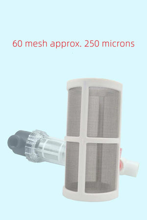 Fish tank fish toilet Full transparent fish waste collector Aquarium drainage collector Automatic cleaning filter
