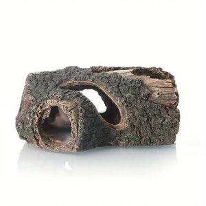 1PC Fish Tank Decoration Landscaping Aquarium Scenery Resin Crafts Decoration Wooden Barrel Wood Tree Bucket
