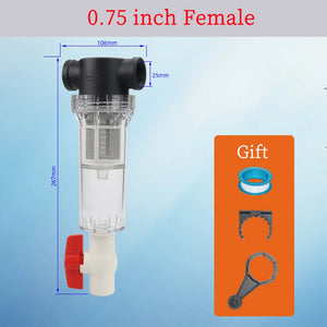Fish tank fish toilet Full transparent fish waste collector Aquarium drainage collector Automatic cleaning filter