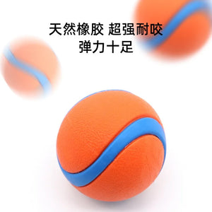 Dog Toy Ball Toy Pet Bouncy Ball Dog Ball Solid Bouncy Puppy Toy