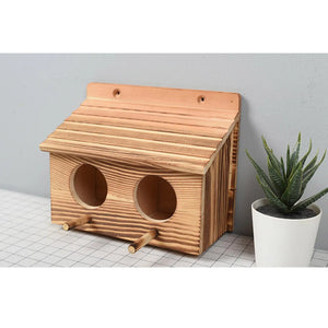 Bluebird House Modern Decorative Lovebirds Gazebo Bird for Home Patio