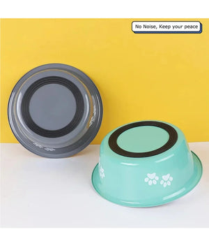Cute Dog Bowls for Medium Large Dogs Feeding Bowls Water Bowls Stainless Steel Small Dog Food Bowl Elevated Raised Pet Feeders
