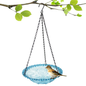 Hanging Bird Bath Hanging Bird-Feeder- Garden BirdBath Tray Wildlife Feeder Plate Water Bowl or Water Bowl for Garden Decoration