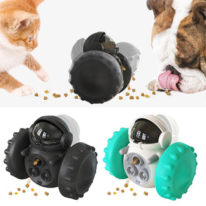 Dog Food Toys Pet Puzzle Interactive Tumbler Balance Car Funny Toy Food Slow Dispenser Eater Pet Dog Cat Training Goods for Pets