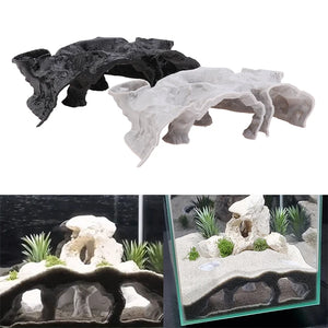 Fish Tank Underground Cave For Fish Shrimp Reptile Shelter Hiding Houses 3D Printing Aqaurium Landscaping Ornaments Decor
