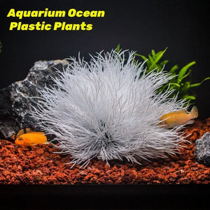 Fish Tank Landscape Decoration, Simulation Water Plants,Aquarium Scenery Decoration Pieces, Fake Water Plants