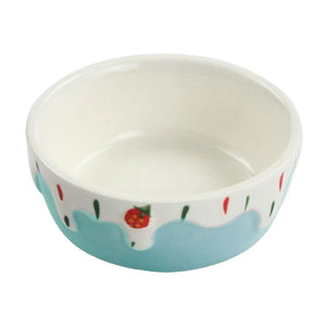 Hamster Food Bowl Easy to Clean Stable Anti Spill Portable Rabbit Food Dish for Hamster Ferret Squirrels Chinchilla Dwarf